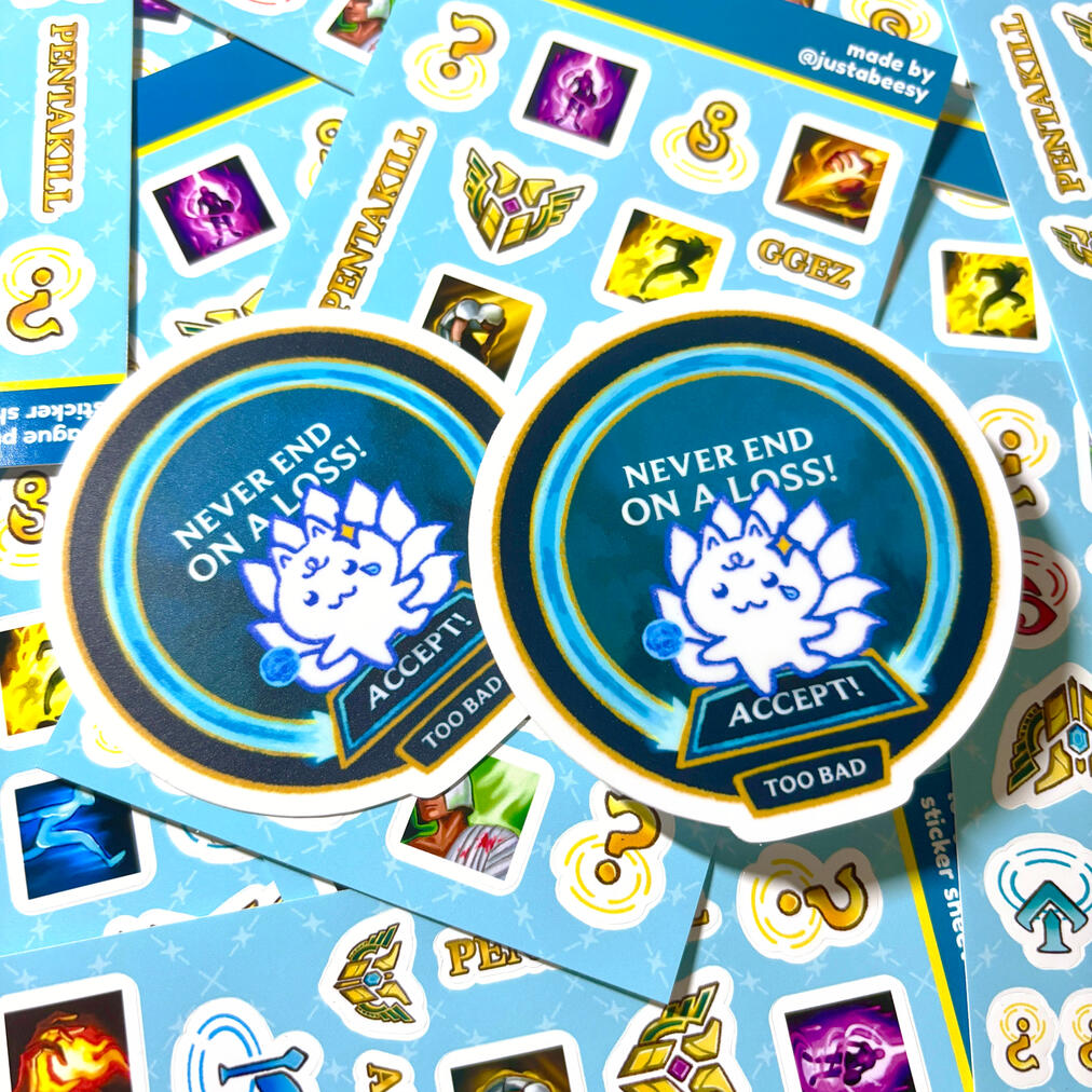 league stickers