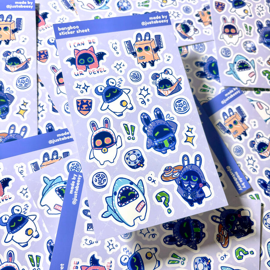 bangboo sticker sheets