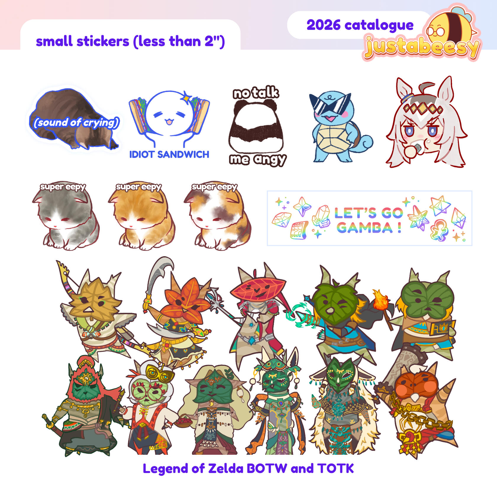 small stickers
