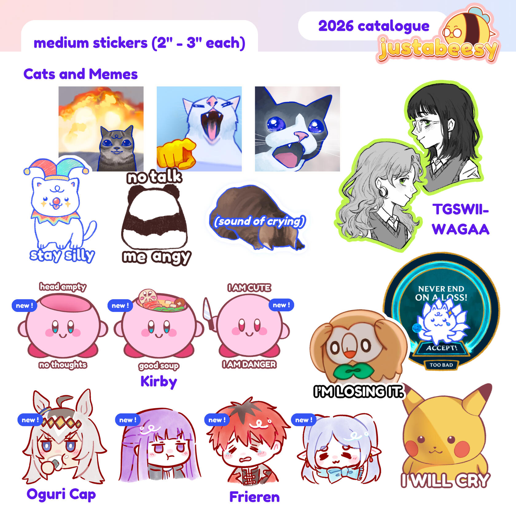 medium stickers